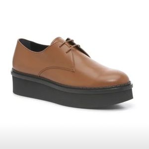 Tod's Gomma T50 Platform Oxford Size 9.5 Brand New